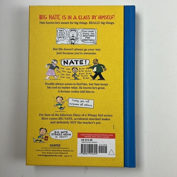 Big Nate in class by himself By Lincoln  Peirce - Picture 2 of 6